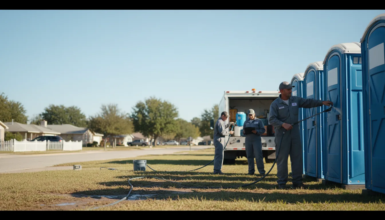 Long-Term Portable Toilet Rental in West Branch, MI near me